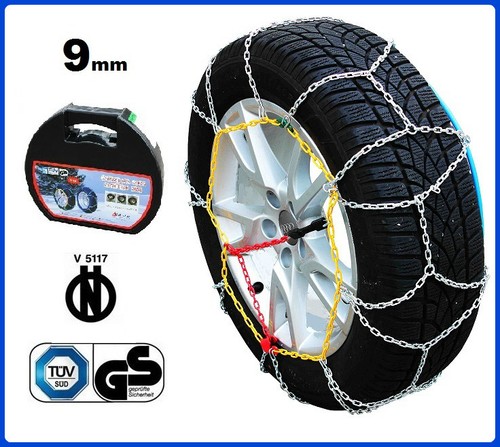 Catene neve 9mm 225 - 9mm, r17
