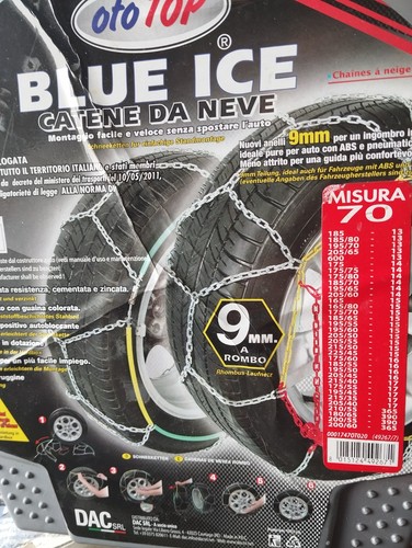 Catene neve oto - neve,